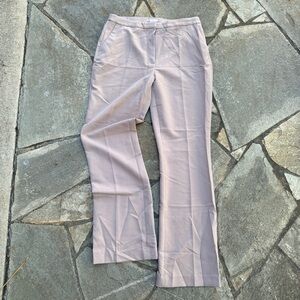 H M Dress Pants Womens 12 Gray Boot Business Casual Trousers